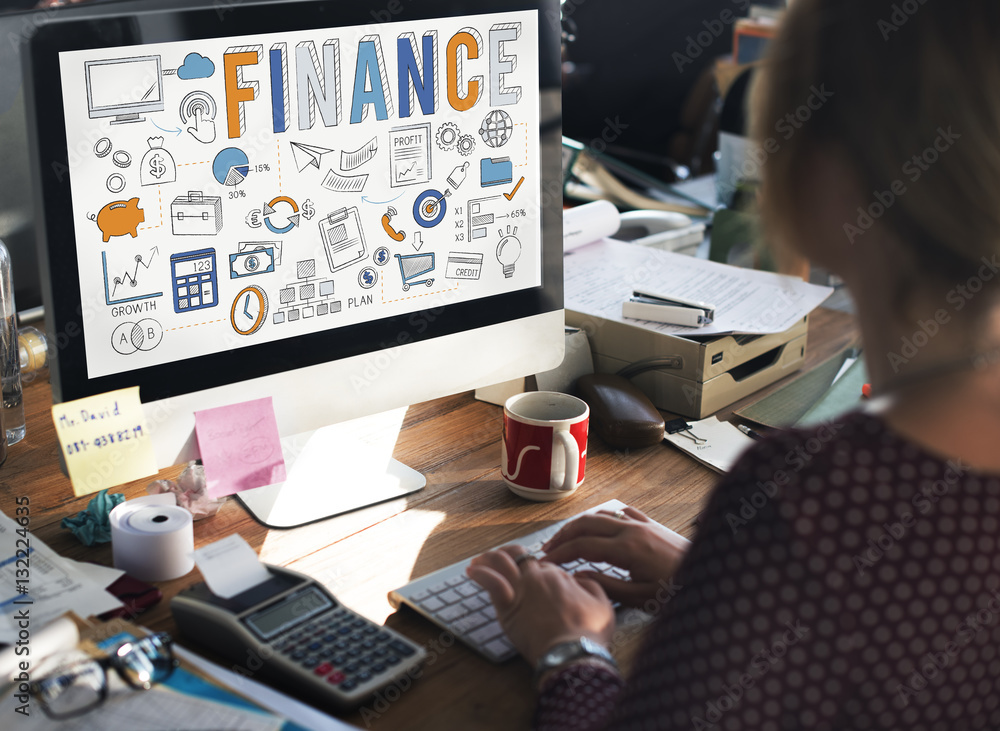 Finance Credit Investment Money Economy Concept Finance Credit Investment Money Economy Concept