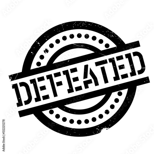 Defeated rubber stamp. Grunge design with dust scratches. Effects can be easily removed for a clean, crisp look. Color is easily changed.