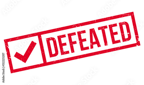 Defeated rubber stamp. Grunge design with dust scratches. Effects can be easily removed for a clean, crisp look. Color is easily changed.