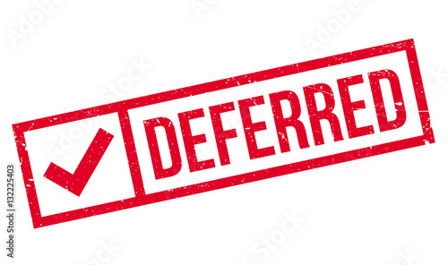 Deferred rubber stamp. Grunge design with dust scratches. Effects can be easily removed for a clean, crisp look. Color is easily changed.