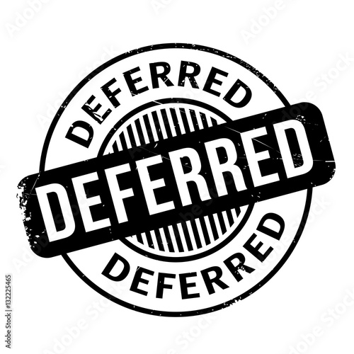 Deferred rubber stamp. Grunge design with dust scratches. Effects can be easily removed for a clean, crisp look. Color is easily changed.