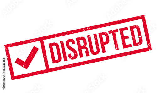 Disrupted rubber stamp. Grunge design with dust scratches. Effects can be easily removed for a clean, crisp look. Color is easily changed.