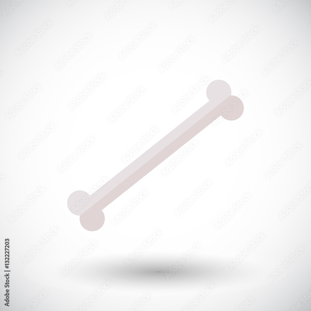 Bone icon. Vector illustration Bone icon. Vector illustration