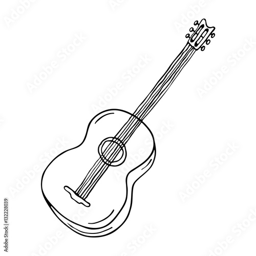 Acoustic guitar icon