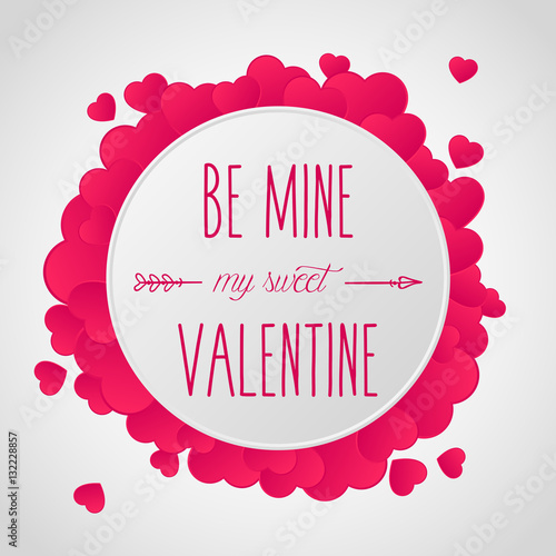 Valentine's day lovely card