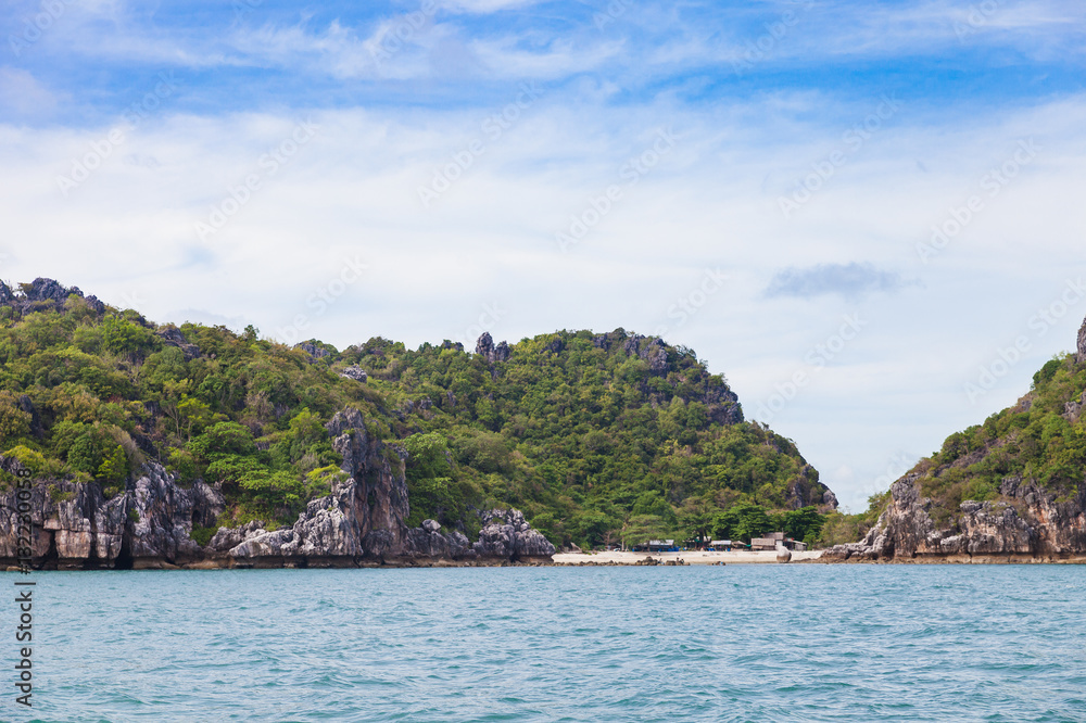View of islands from Ang Thong National Marine Park, Thailand