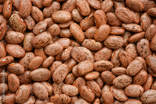 Pinto bean background and textured