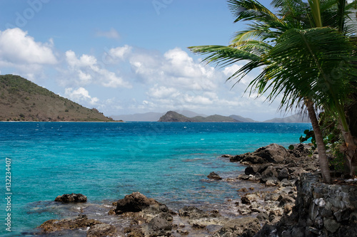 Rocky inlet at Coki Point, St. Thomas, US Virgin Islands
