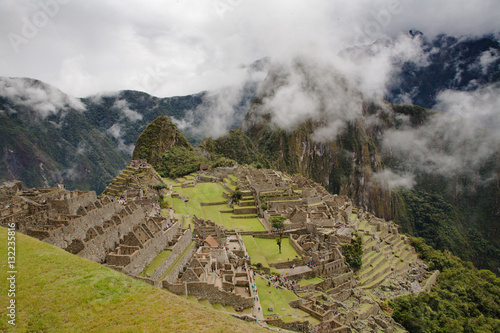 Peru machu picchu side view