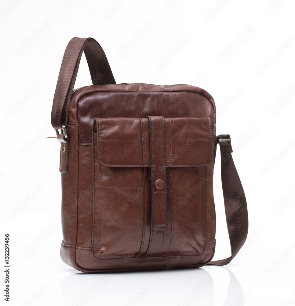 brown leather men casual or business bag brown leather men casual or business bag