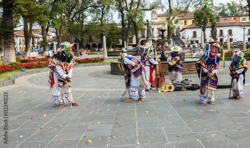 Dance of the little old men (“Danza de los Viejitos”) photo