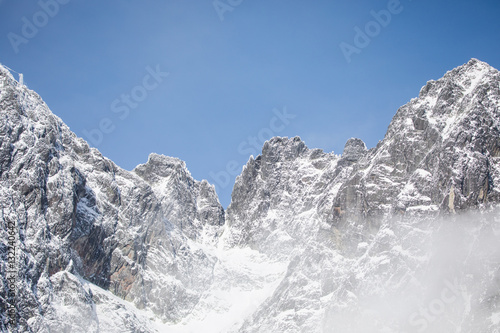 Wallpaper Mural Winter in High Tatras Mountains. High Tatry. Slovakia. Vysoke Tatry. Torontodigital.ca