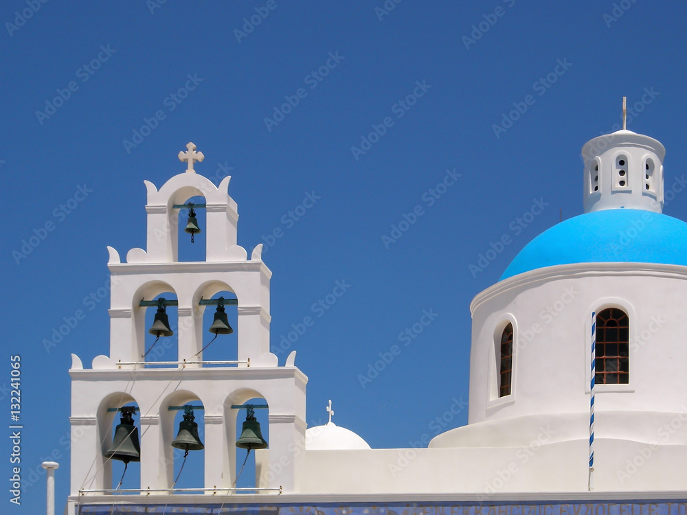 Santorini church bells Santorini church bells