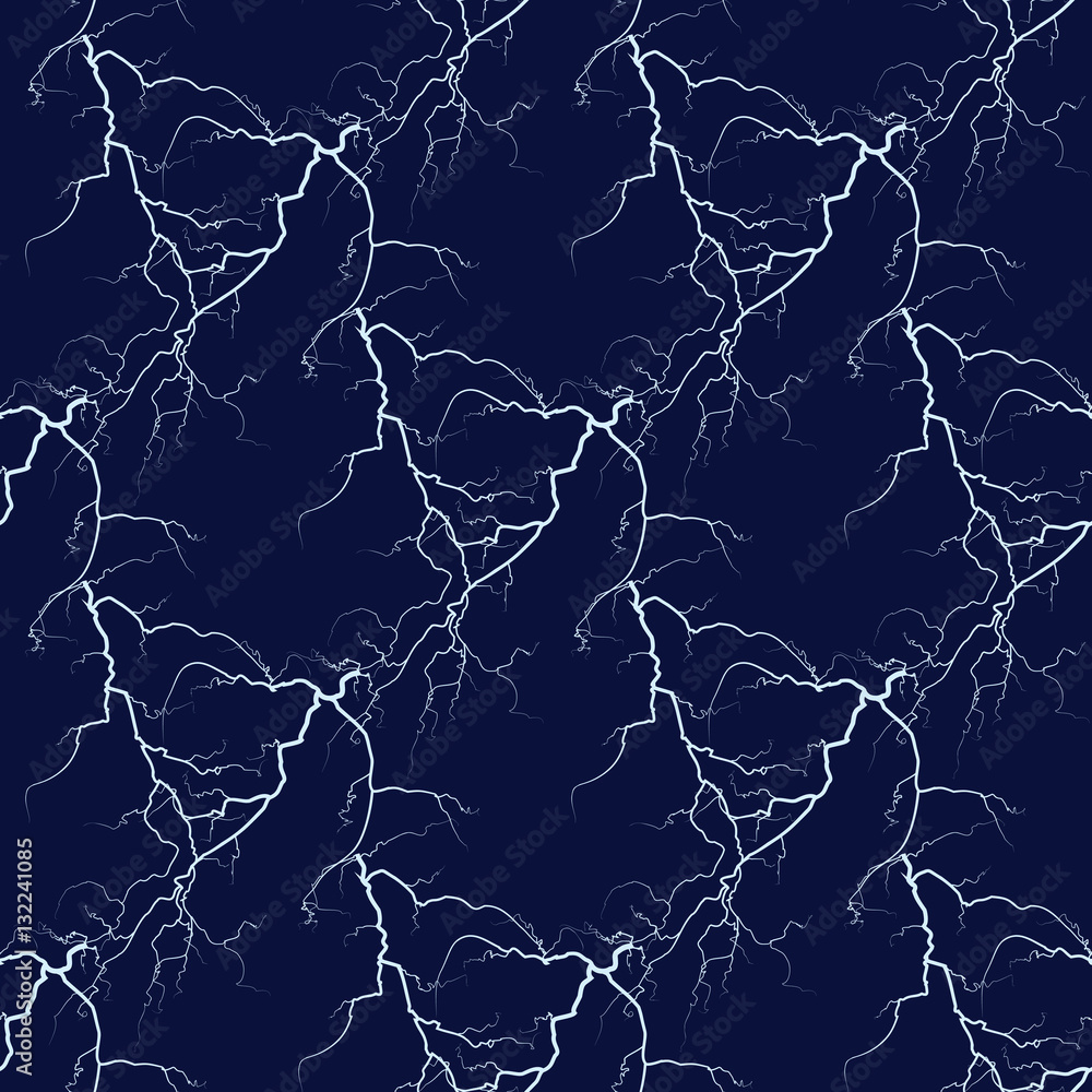White vector lightning seamless background