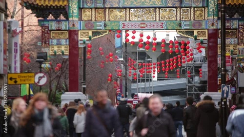 Chinese New Year in celebrated in Manchester, England