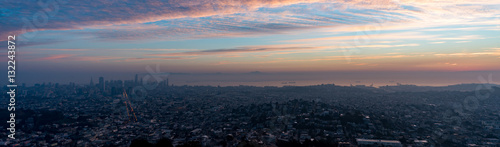 San Francisco Sunrise Panorama