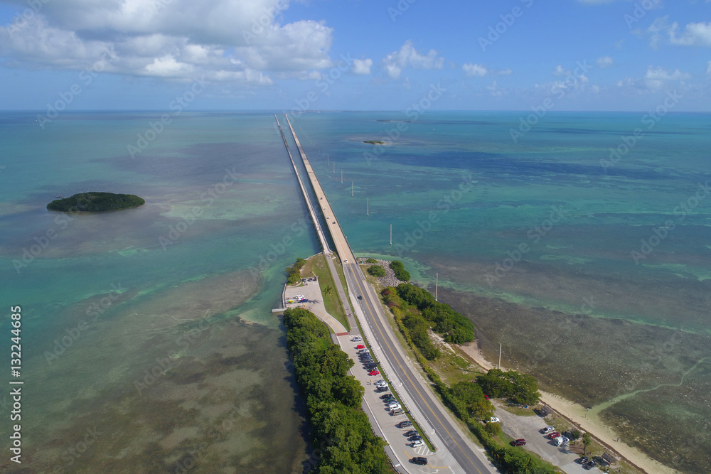 Aerial photo of the Florida Keys Aerial photo of the Florida Keys