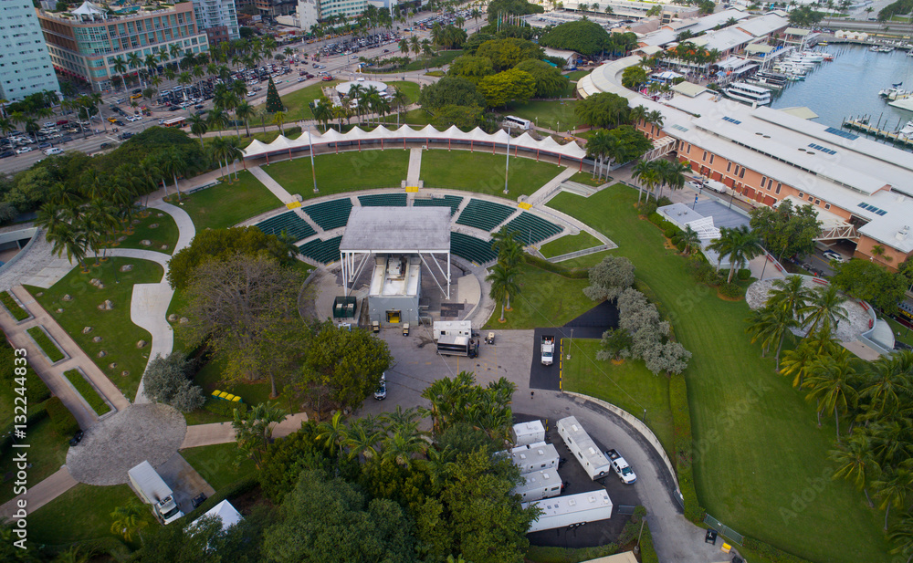 Fototapeta premium Bayfront Park Miami