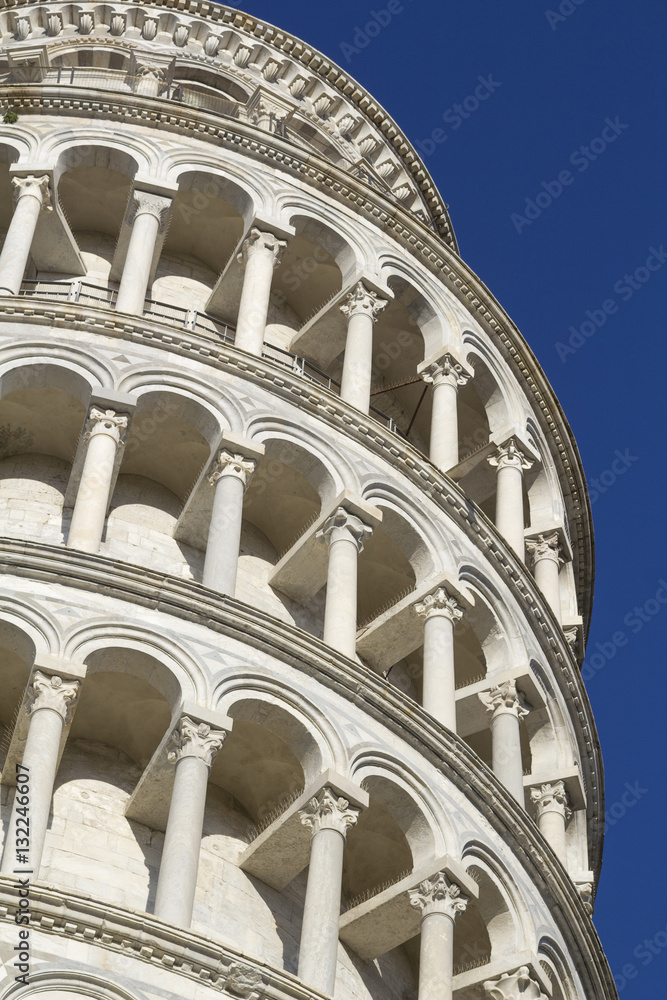 Pisa tower and blue sky