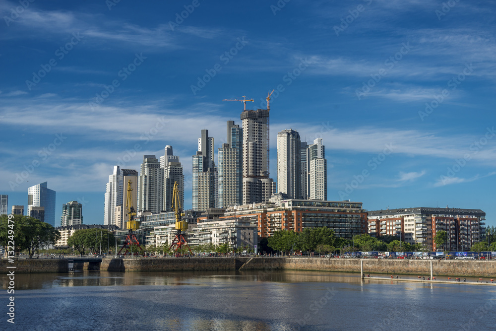 view of puerto madero, buenos aires