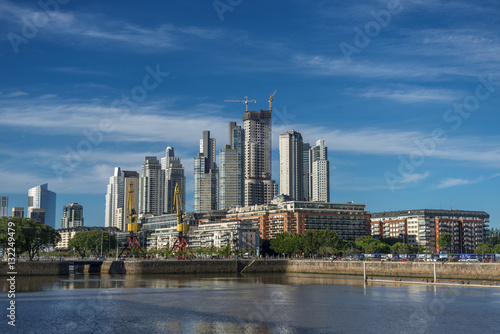 view of puerto madero, buenos aires