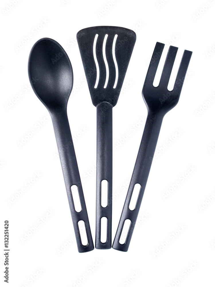 Plastic fork, spoon and blade for kitchen Plastic fork, spoon and blade for kitchen
