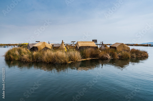 Peru, Titicaca lake, Uros islands