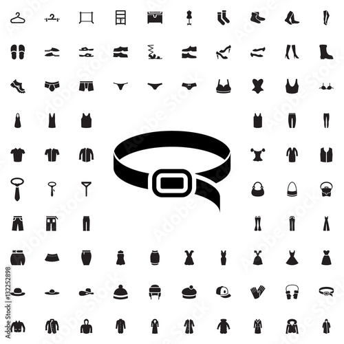 belt icon illustration