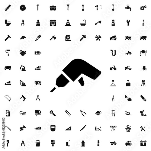 drill icon illustration