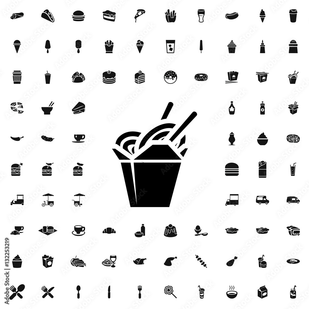 Chinese Fast Food Icon Illustration Stock Vector Adobe Stock chinese-fast-food-icon-illustration-stock-vector-adobe-stock
