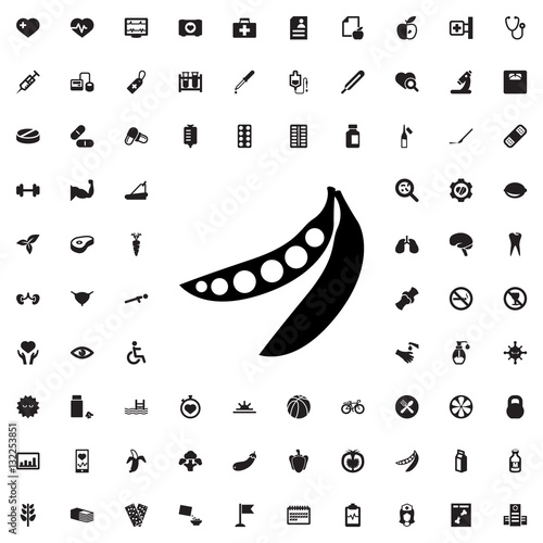peas icon illustration
