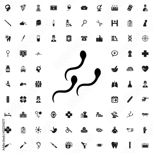 sperm icon illustration