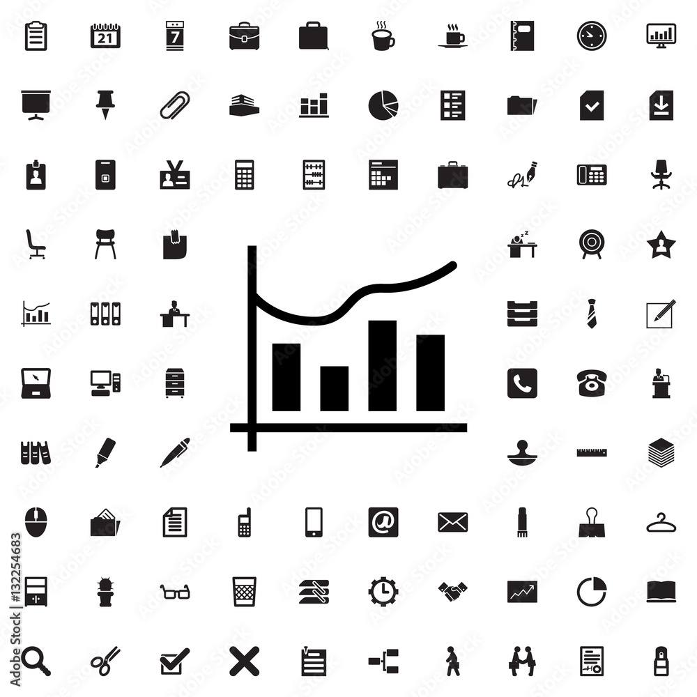 chart icon illustration