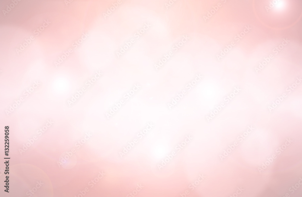 Abstract Blurred pink tone lights background.
