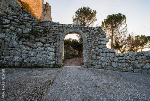 Acropolis of Civitavecchia di Arpino, Ciociaria, Italy