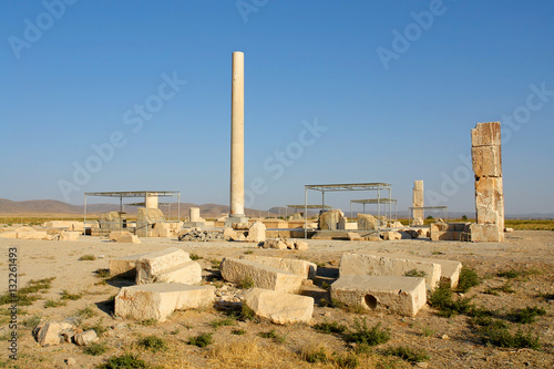 Ruins of Pasargadae - the capital of the Achaemenid Empire under Cyrus the Great