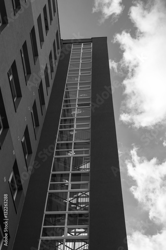 High building block of flats. Slovakia