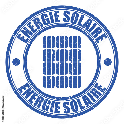 Logo énergie solaire.