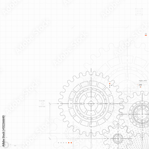Abstract technology background