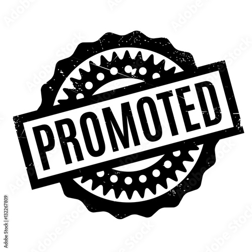 Promoted rubber stamp