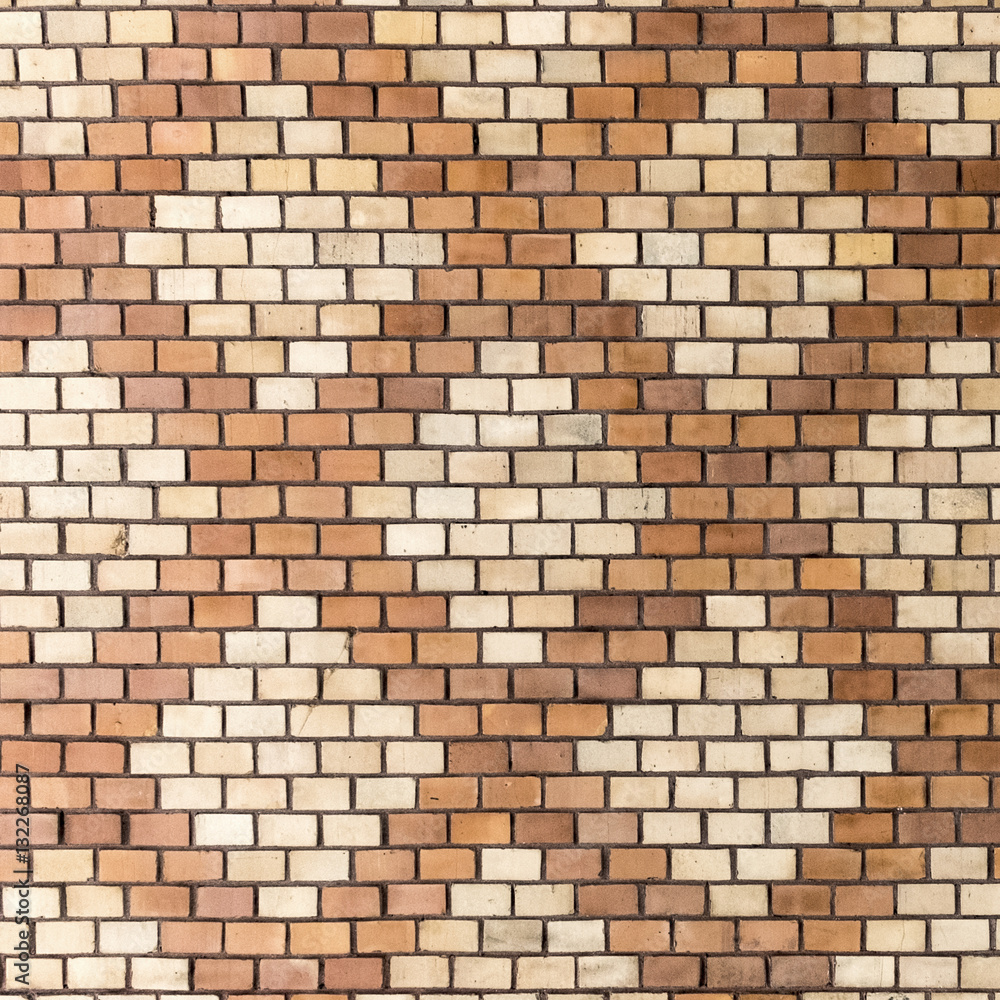 decorated brick wall decorated brick wall