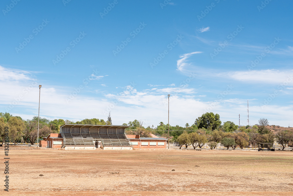 Fototapeta premium Sport stadium in Koffiefontein