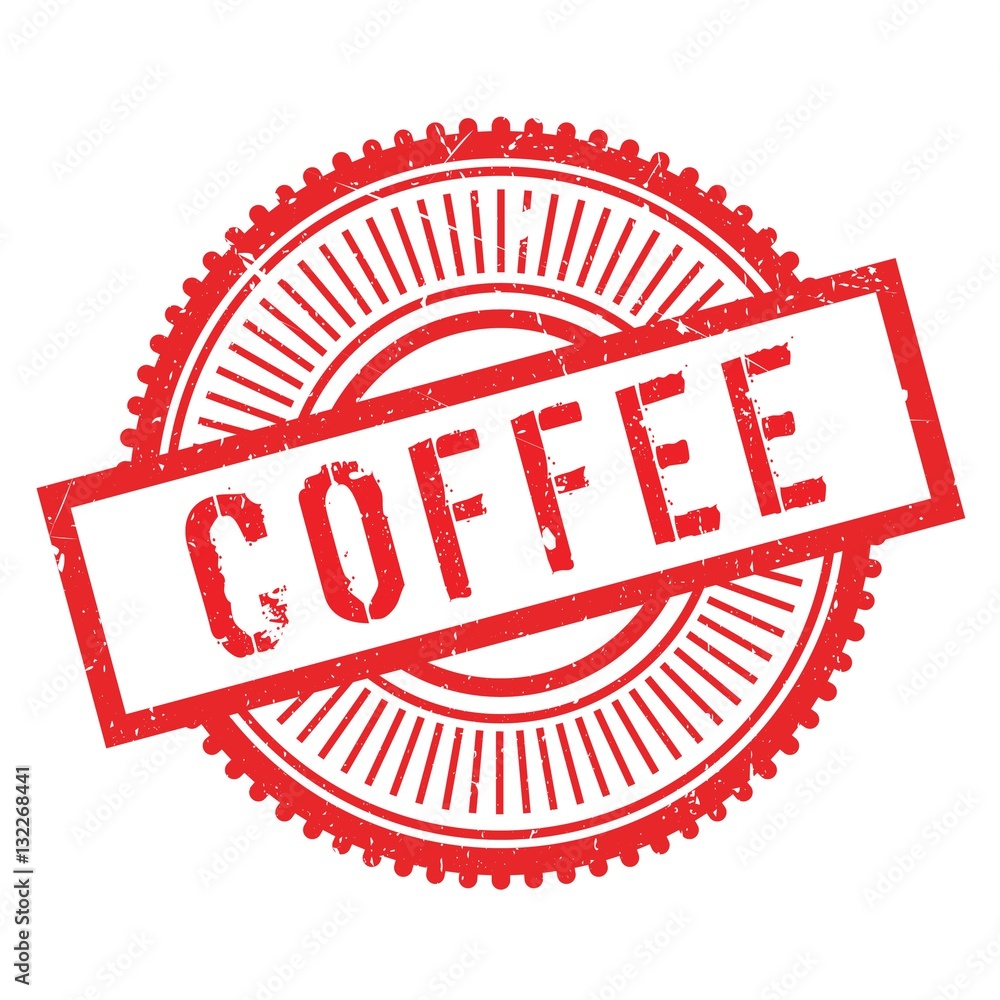 Coffee stamp. Grunge design with dust scratches. Effects can be easily removed for a clean, crisp look. Color is easily changed. Coffee stamp. Grunge design with dust scratches. Effects can be easily removed for a clean, crisp look. Color is easily changed.