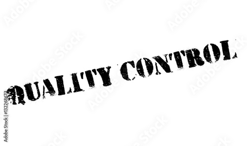 Quality Control rubber stamp