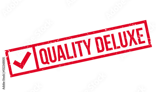 Quality Deluxe rubber stamp