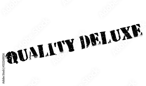 Quality Deluxe rubber stamp