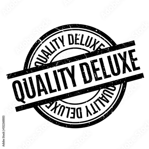 Quality Deluxe rubber stamp