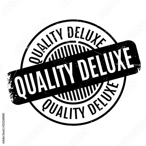Quality Deluxe rubber stamp