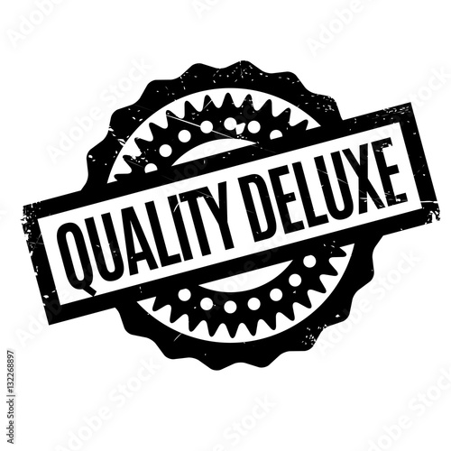 Quality Deluxe rubber stamp