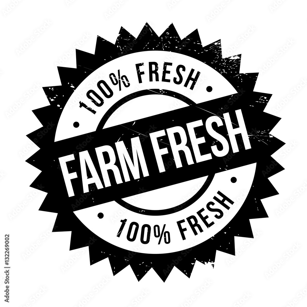 Farm fresh stamp. Grunge design with dust scratches. Effects can be easily removed for a clean, crisp look. Color is easily changed. Farm fresh stamp. Grunge design with dust scratches. Effects can be easily removed for a clean, crisp look. Color is easily changed.